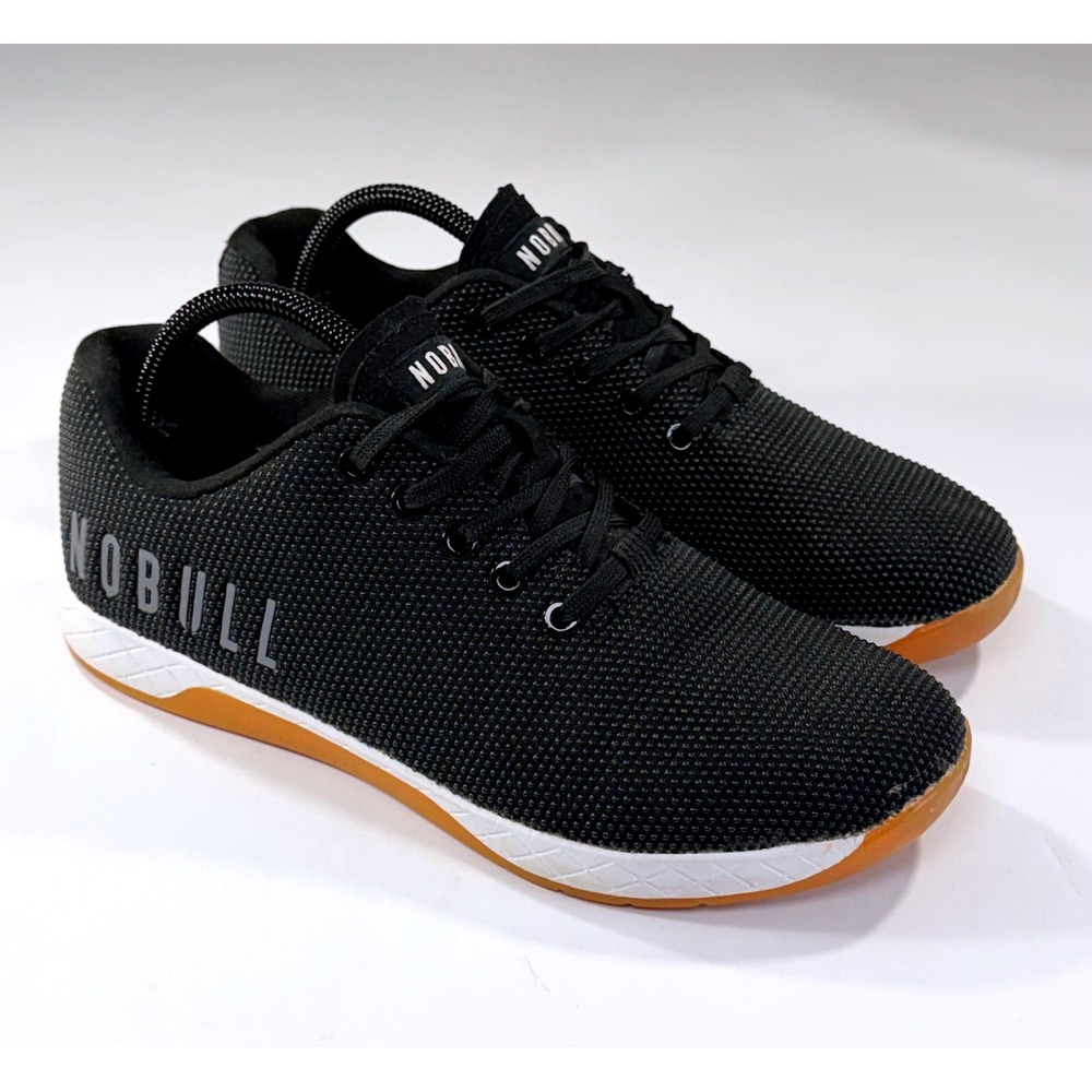 NOBULL Outwork Superfabric Trainers Mens 9 Womens 10.5 Black Athletic Gym Shoes